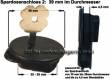 Spardosenschloss 2: 39mm 1 St&uuml;ck NEU Ma&szlig;e: �= 39mm