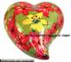 Herz Spardose Dekor C mit Blumen Keramik Neu Ma�e ca.: L= 19cm