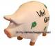 Sparschwein Spardose Viel Gl�ck - good luck Neu Ma�e ca.: L= 20,5 cm