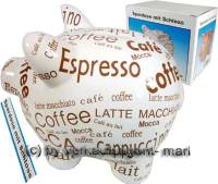 SPARSCHWEIN KAFFEEDEKOR 3 SPARDOSE Keramik Schlo� Ma�e ca: 17cm - Bild vergr��ern 