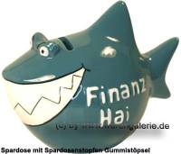 Spardose Spartier 3D Design Finanzhai Keramik Marke KCG Ma�e ca.: L= 14,5 cm  - Bild vergr��ern 