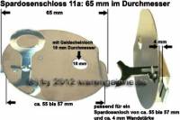 Spardosenschloss 11a: 65mm 1 Stck Mae: = 65 mm - Bild vergrern 
