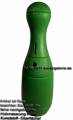 Spardose Kegel grün Kegelspardose mit Spardosenschloss und Spardosenschlüssel Maße ca.: H= 33 cm