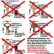 Spardosenschlüssel 3: 5x Stück Metall- Spardosenschlüssel