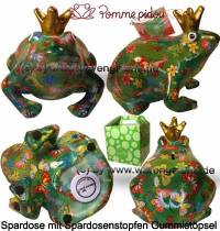 Spardose Spartier Frosch Max grn Keramik Marke Pomme Pidou Mae ca.: L= 18 cm - Bild vergrern 