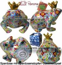 Spardose Spartier Frosch Max hellblau Keramik Marke Pomme Pidou Mae ca.: L= 18 cm - Bild vergrern 