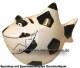 Spardose Spartier Design Fussball-Hai Keramik Marke KCG Mae ca.: L= 14,5 cm