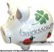 Sparschwein 3D Design Glcksschwein wei mittelgro Keramik Marke KCG Mae ca.: L= 17 cm