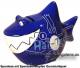 Spardose Spartier 3D Design Hai-Tech Keramik Marke KCG Mae ca.: L= 14,5 cm