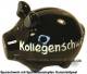 Sparschwein 3D Design Kollegenschwein schwarz Keramik Marke KCG Mae ca.: L= 12,5 cm