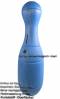 Spardose Kegel blau Kegelspardose mit Spardosenschloss und Spardosenschlssel Mae ca.: H= 33 cm