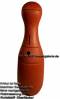 Spardose Kegel braun Kegelspardose mit Spardosenschloss und Spardosenschlssel Mae ca.: H= 33 cm