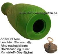 Kegelspardosen Farbvariante Kegel B auswhlen mit Spardosenschloss und Schlssel Mae ca.: H= 33 cm - Bild vergrern 