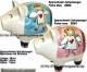 Sparschwein Schutzengel Farbvariante auswhlen Keramik mit Spardosenschloss Mae ca.: L= 16 cm