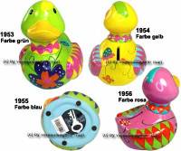 Spardose Ente Kinder Farbe auswhlen Keramik mit Spardosenschloss und Schlssel Mae ca.: L= 12,5 cm - Bild vergrern 