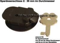Spardosenschloss 2: 39mm 1 Stck Mae: = 39 mm - Bild vergrern 