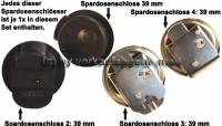 Spardosenschloss im Set: 39mm Schlsser 4 Stck Mae: = 39 mm - Bild vergrern 