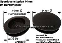 Spardosenstopfen Spardosenstpsel Rund 1 Stck Mae: = 44 mm - Bild vergrern 