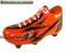 Spardose Fußballschuh orange Keramik mit Spardosenschloss & Schlüssel Maße ca.: L= 21 cm