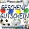 Gutschein einen Geschenkgutschein zum Verschenken im Wert von 10 Euro bis 50 Euro kaufen